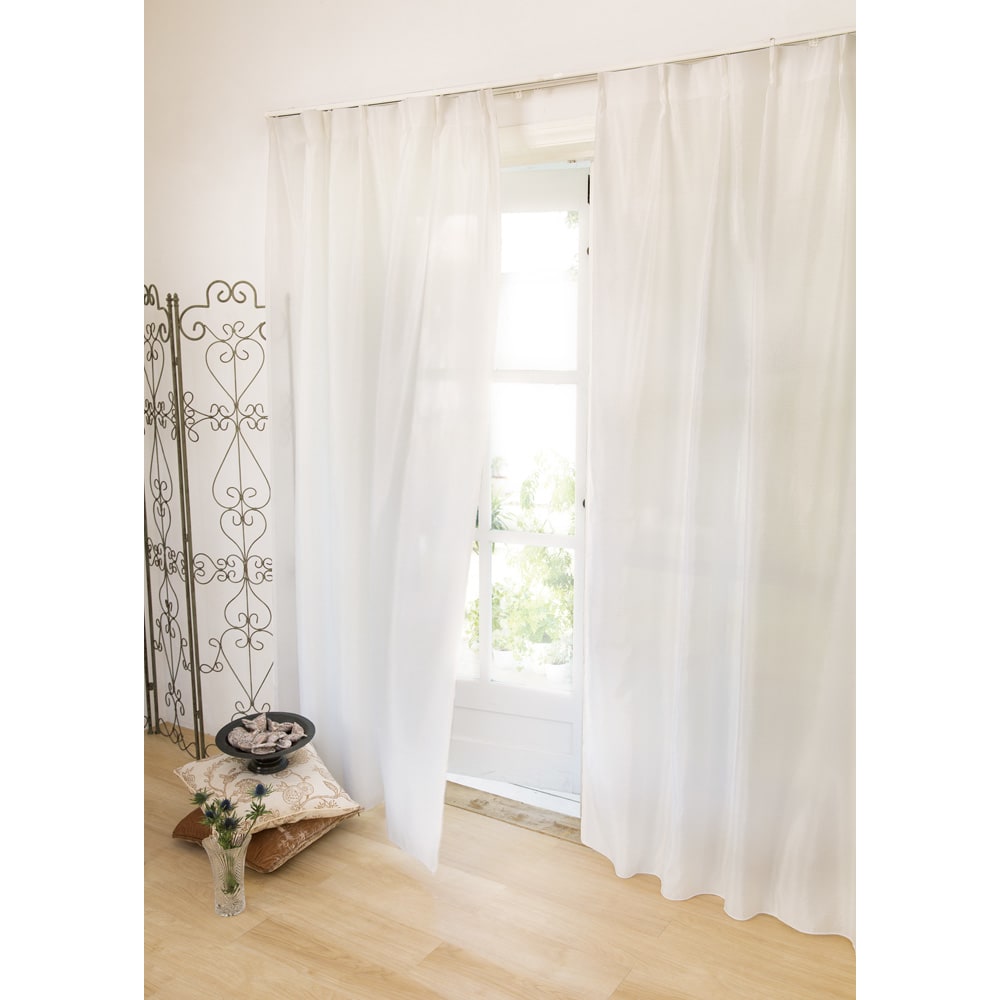 unico ECLE & ECLE LACE オリーブ オーダーカーテン unico ECLE & ECLE