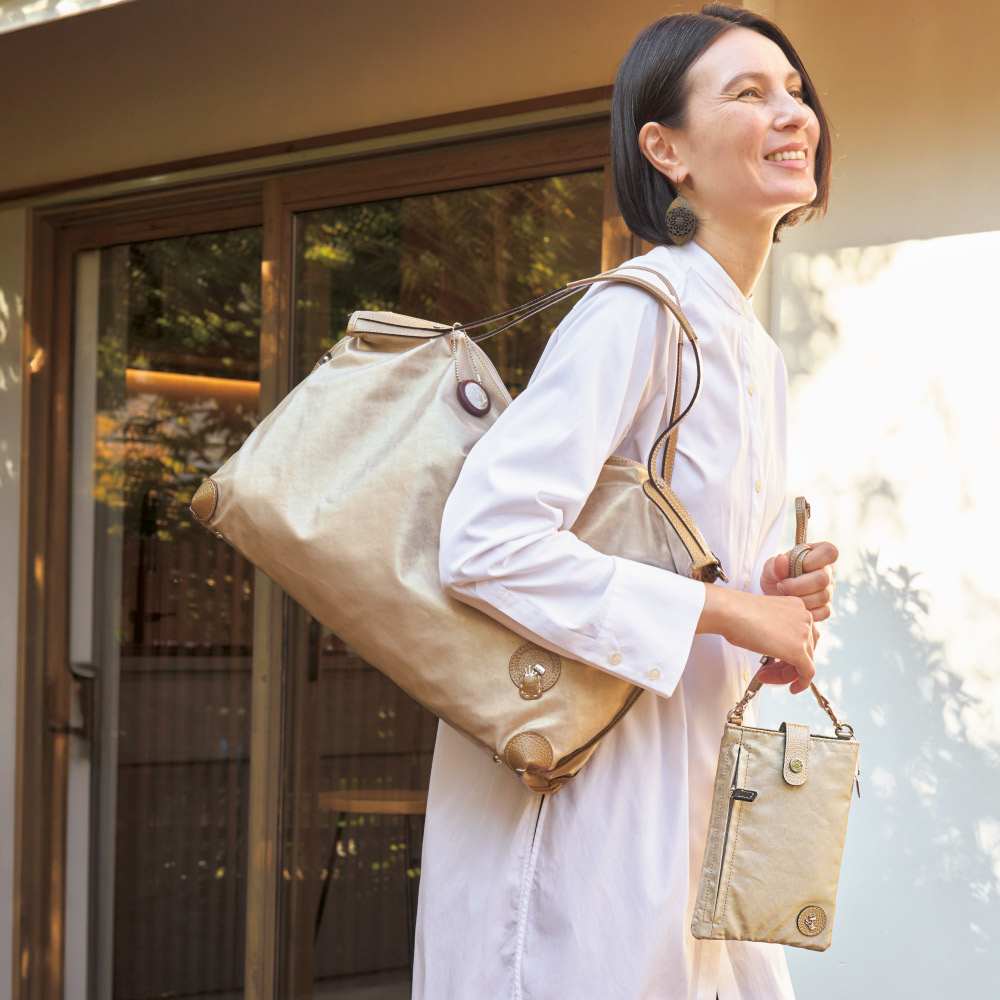 PELLE BORSA/ペレボルサ〈アライブ〉 はっ水トラベルシリーズ ボストン