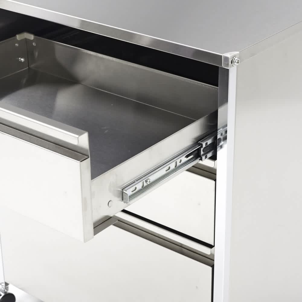 ステンレスシンク下収納 引き出し収納 ワイドタイプ 通販 - ディノス
