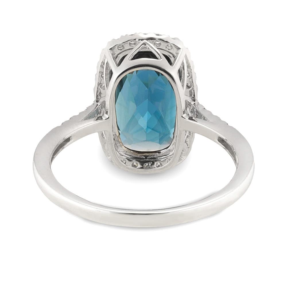 Pt ロンドンブルートパーズ リング 通販 - ディノス