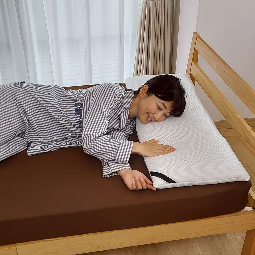 寝返りファインフィット枕（幅90cm）専用カバー付き 通販 - ディノス