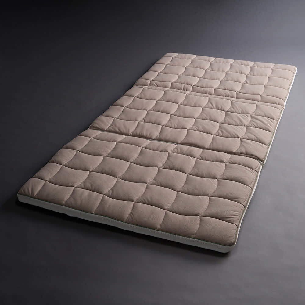 ブレスエアー（R）敷布団 リファイン（厚さ5cm） 枕付き （セミダブル