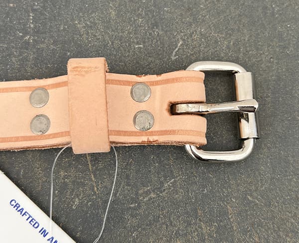 園芸ネット本店｜レザーベルト：1Wide Leather Belt（幅2.5cm