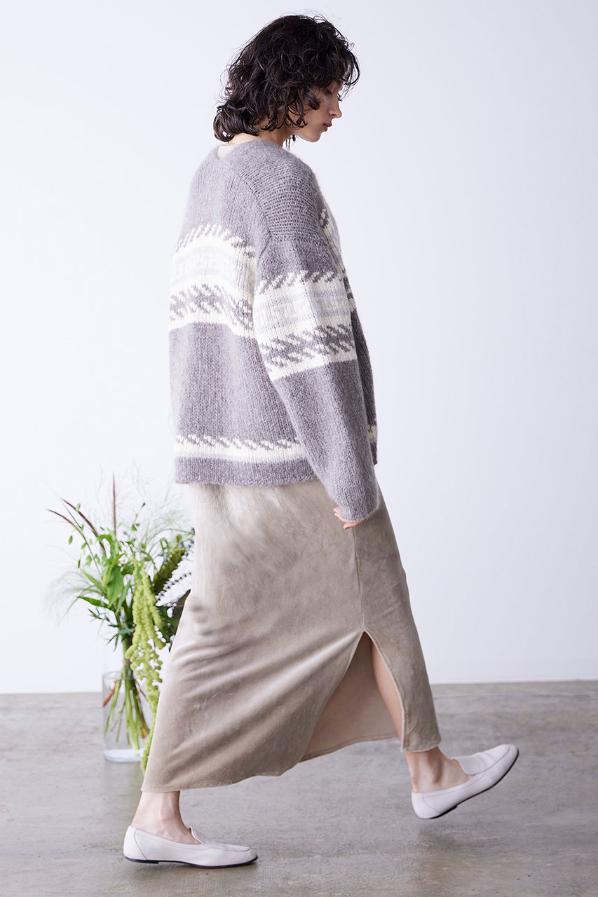 MARILYN MOON(マリリンムーン)｜【WALANCE】コットンベロアディープV