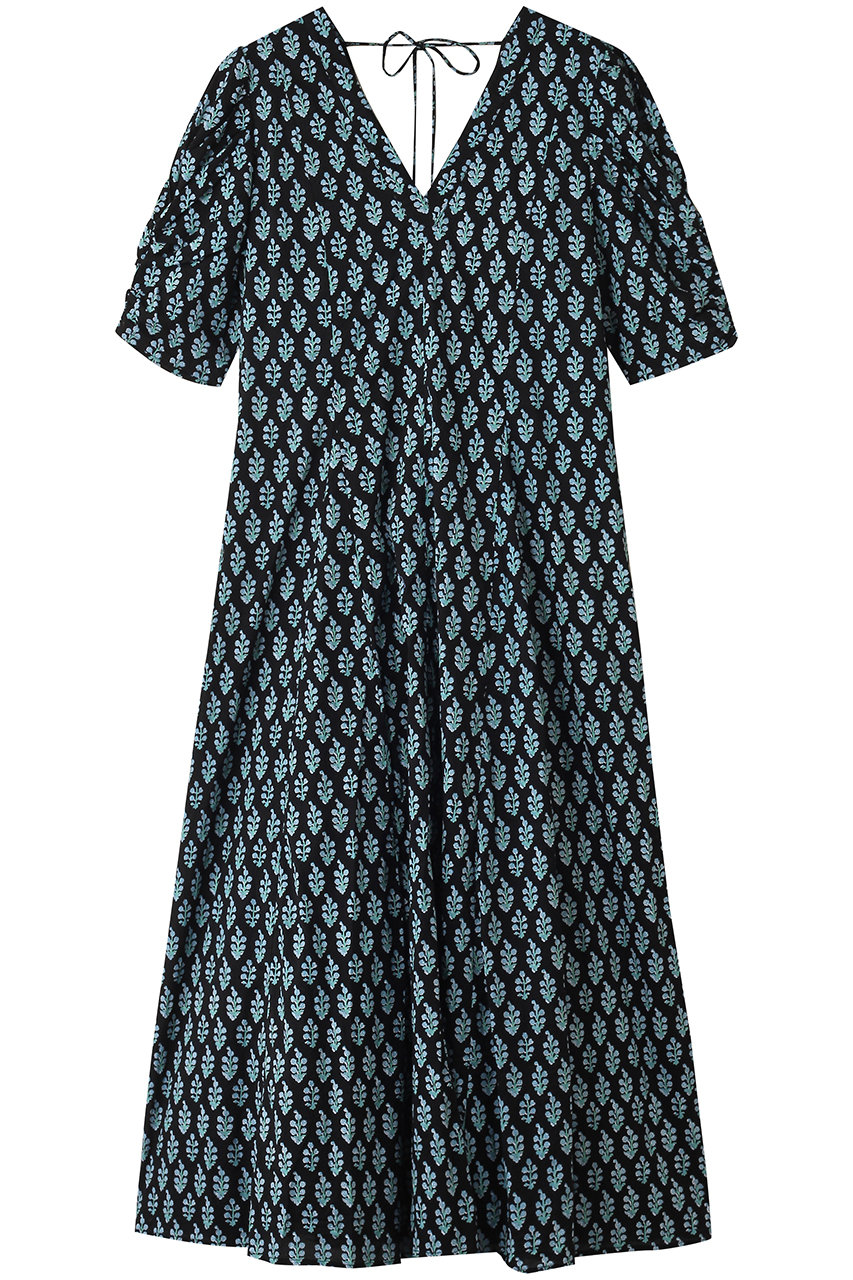 ne Quittez pas(ヌキテパ)｜COTTON VOILE ETHNIC プリントギャザー