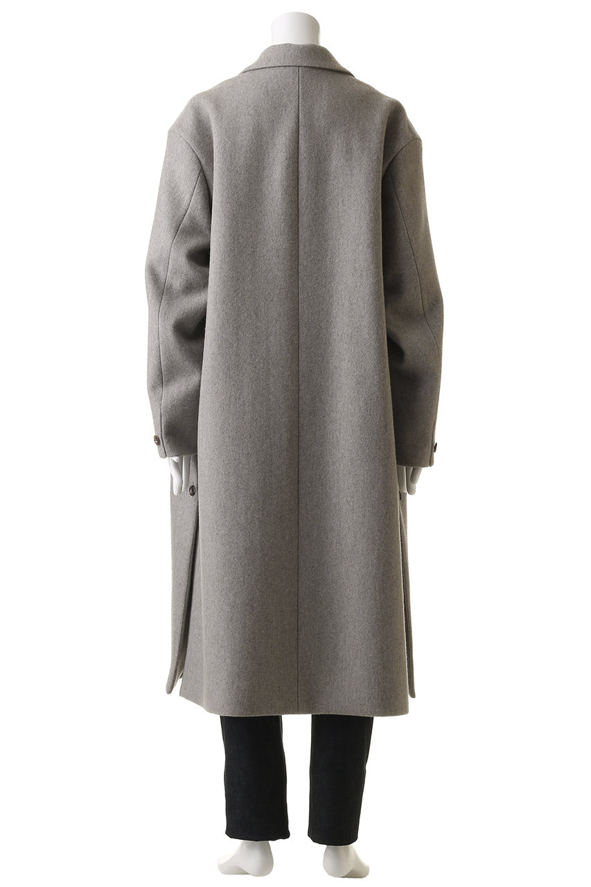 THE RERACS(ザ・リラクス)｜【MEN】ルーズチェスターコート/グレージュ