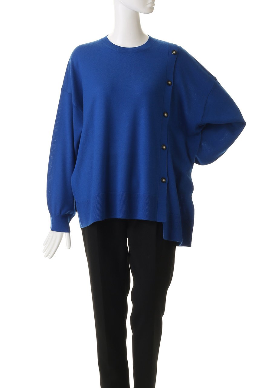 ENFOLD(エンフォルド)｜TWO-WAY PULLOVER/ダークブルー の通販