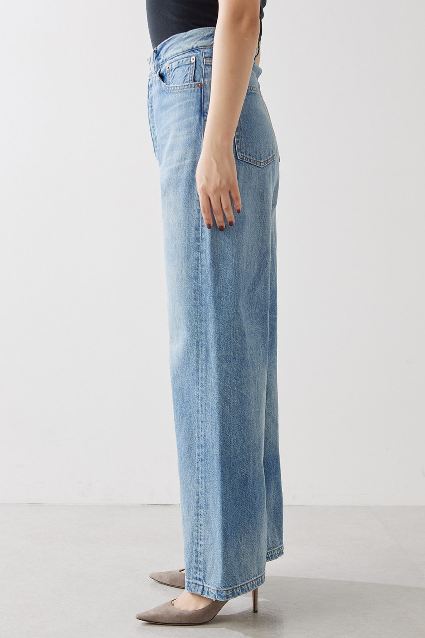 Whim Gazette(ウィム ガゼット)｜ワイドフレアデニムパンツ/インディゴ