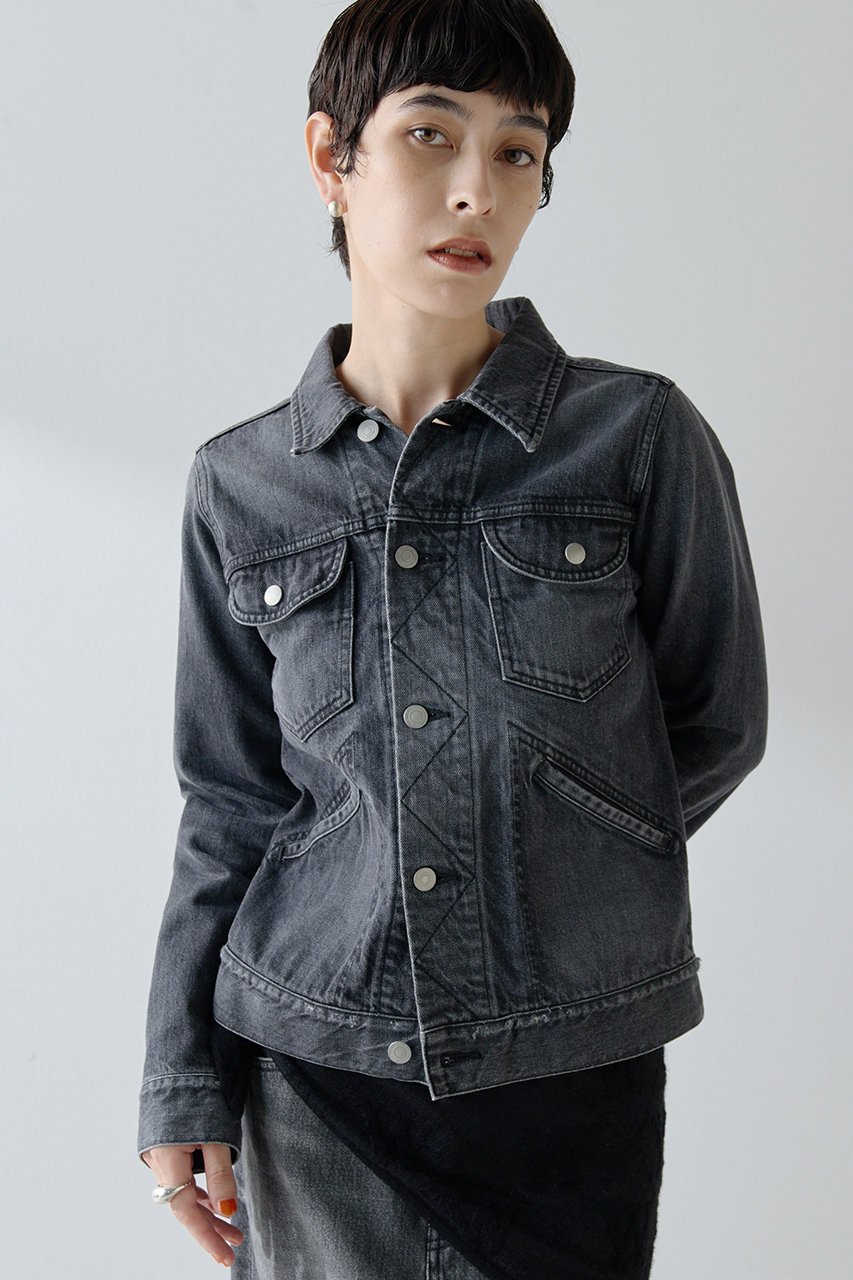 Whim Gazette(ウィム ガゼット)｜Gジャン/グレー の通販｜ELLESHOP