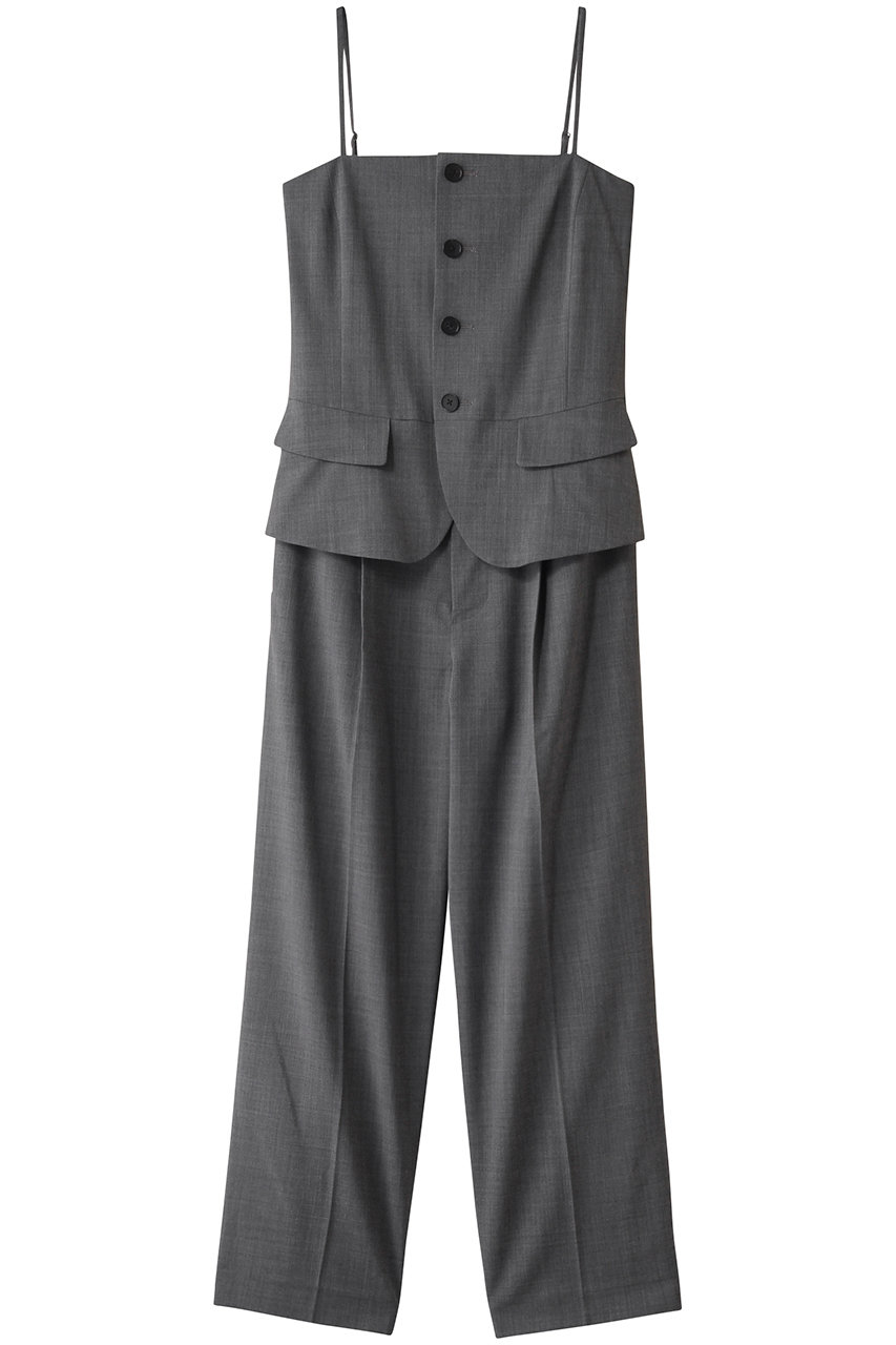 HELIOPOLE(エリオポール)｜ジャンプスーツ(コンビネゾン)/グレー の