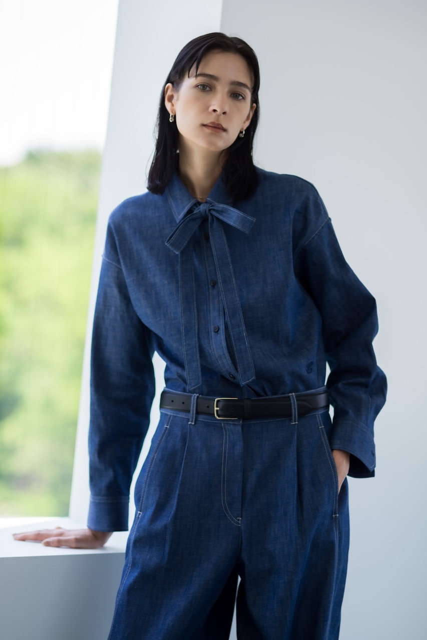 ebure(エブール)｜30mm レザーベルト/ブラック の通販｜ELLESHOP