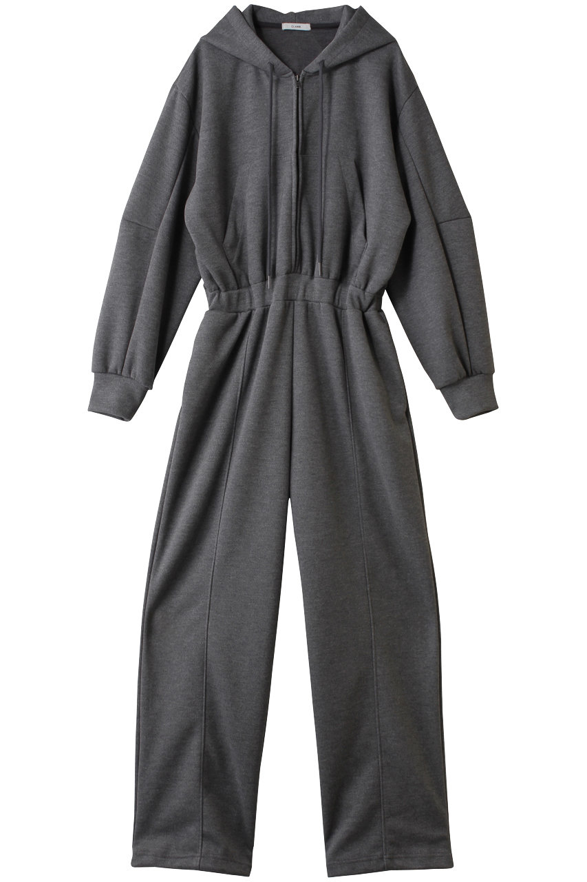 CLANE(クラネ)｜HOODED SWEAT ALL IN ONE/GRAY の通販｜ELLESHOP