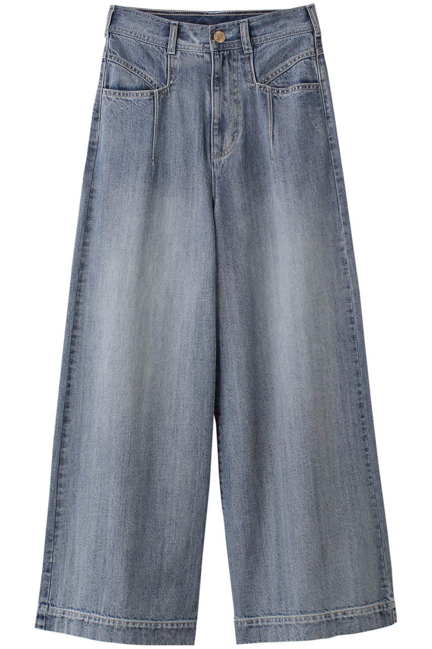 allureville(アルアバイル)｜【Loulou Willoughby】デニムバギーパンツ