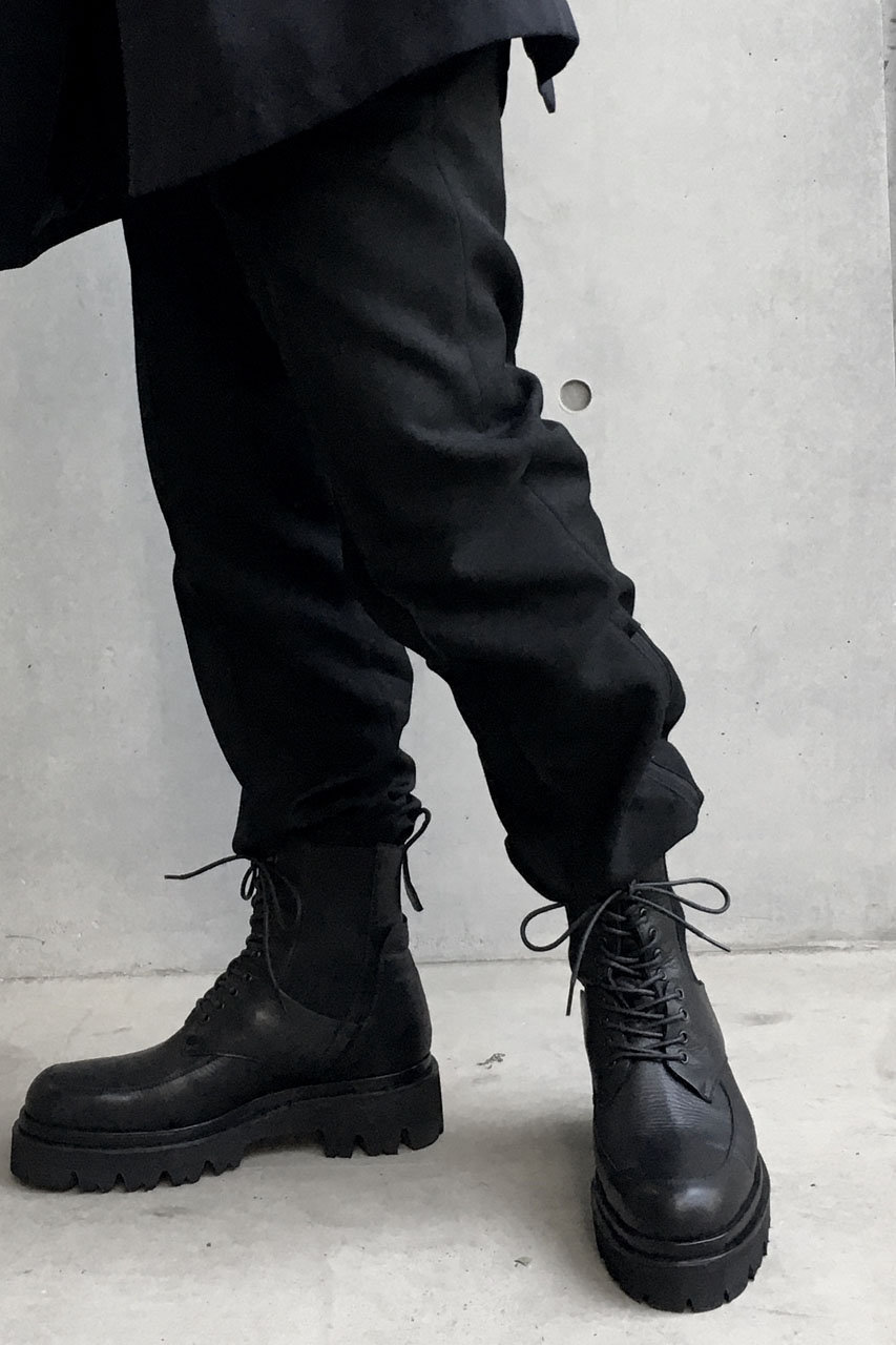 ph7+(ピアッカセッテ)｜【MEN】サイドゴアレースアップショートブーツ