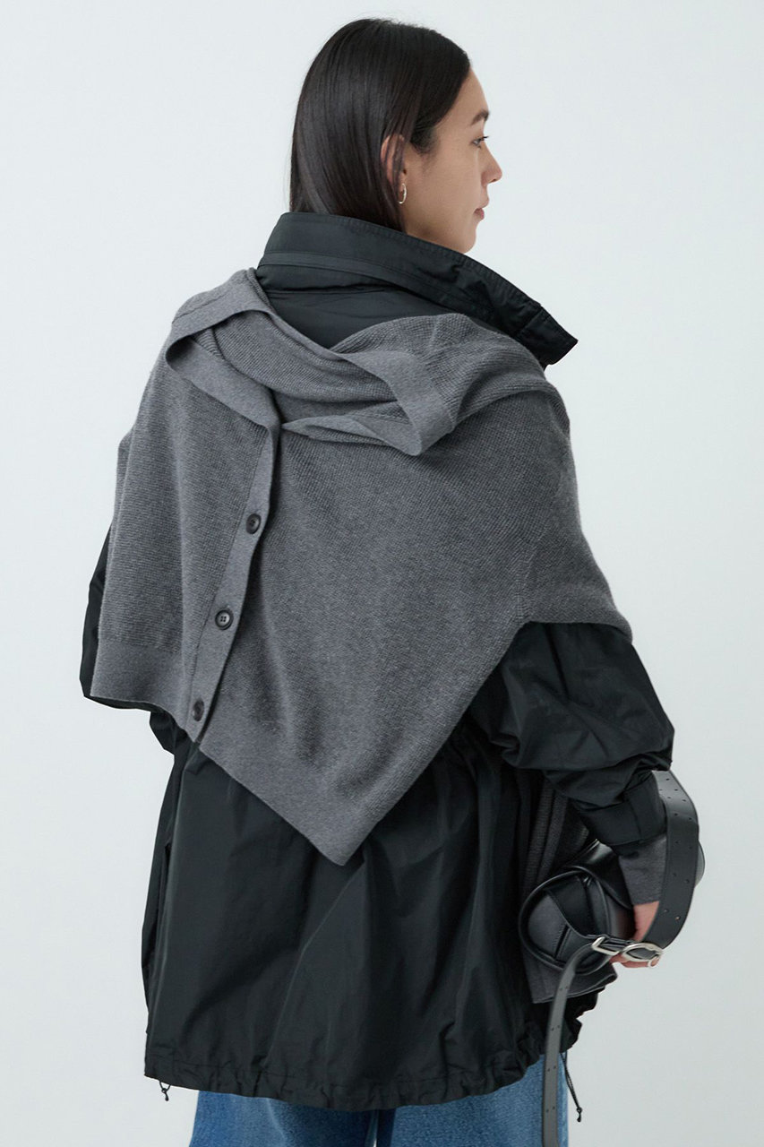 Chaos(カオス)｜プリズムライトブルゾン/ブラック の通販｜ELLESHOP