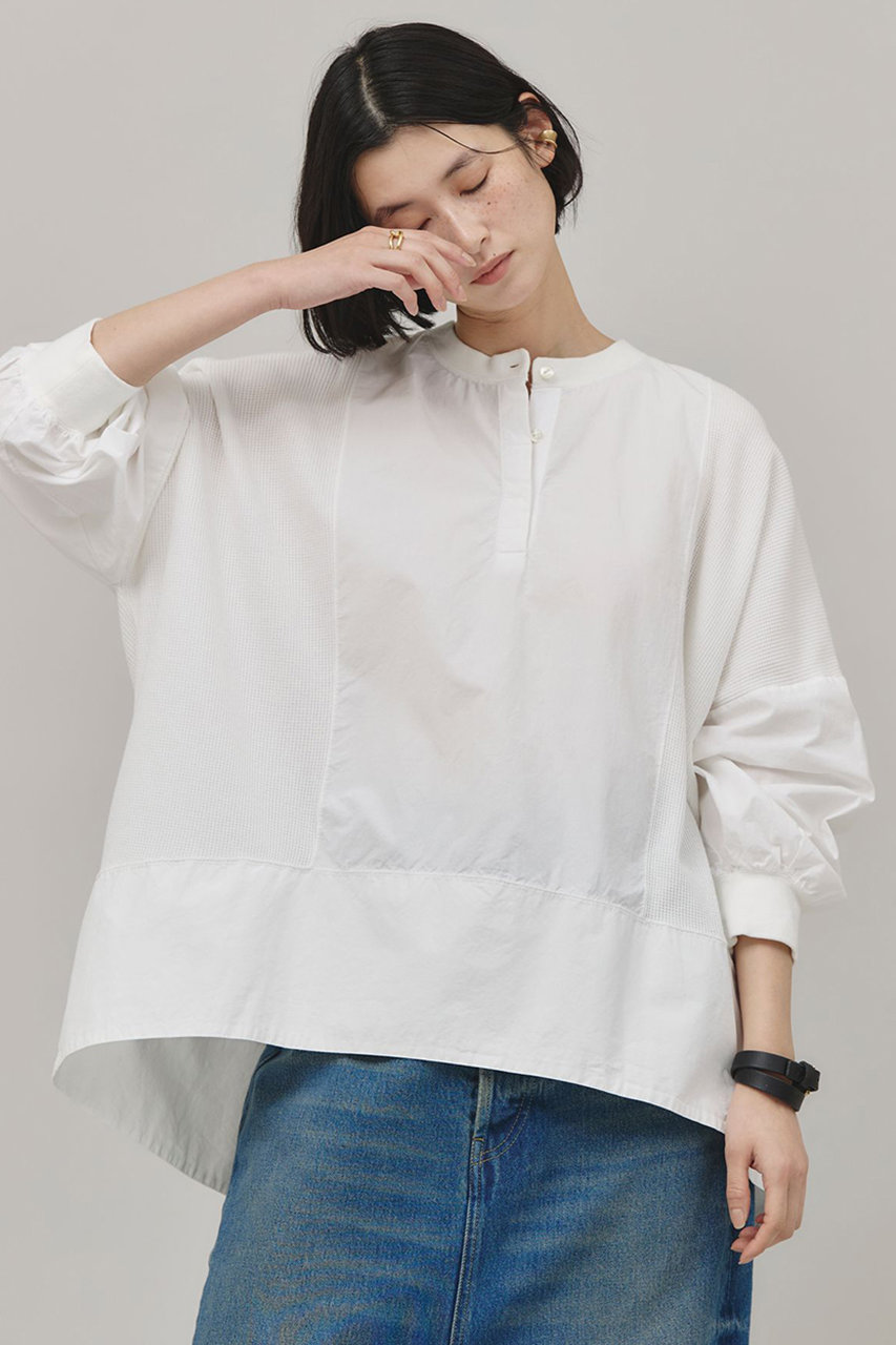 Curensology(カレンソロジー)｜〈&RC〉ワッフルヘンリープルオーバー