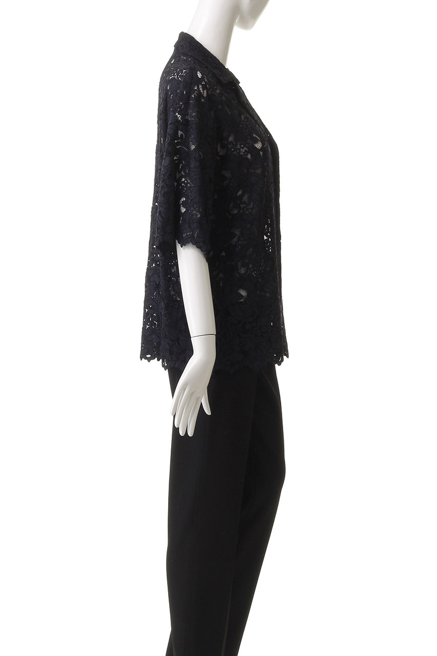 THIRD MAGAZINE(サードマガジン)｜レースジャケットブラウス/オフ