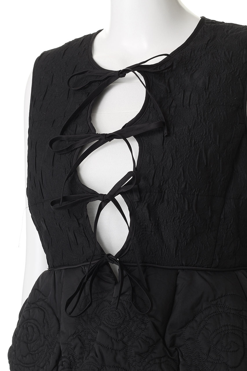 MAISON SPECIAL(メゾンスペシャル)｜Embroidery Peplum Vest/エン