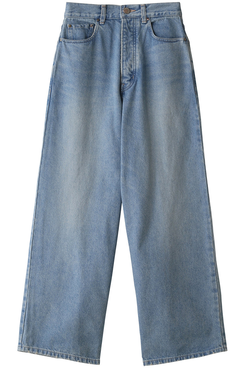 STUNNING LURE(スタニングルアー)｜rワイドレッグデニム/ブルー の通販