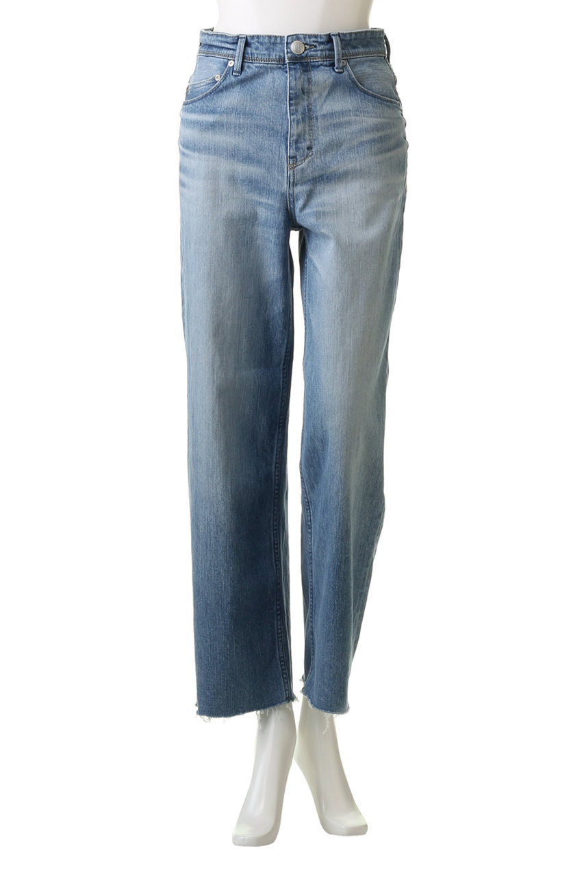 YANUK(ヤヌーク)｜ワイドストレート【LILITH】/カットオフクリア