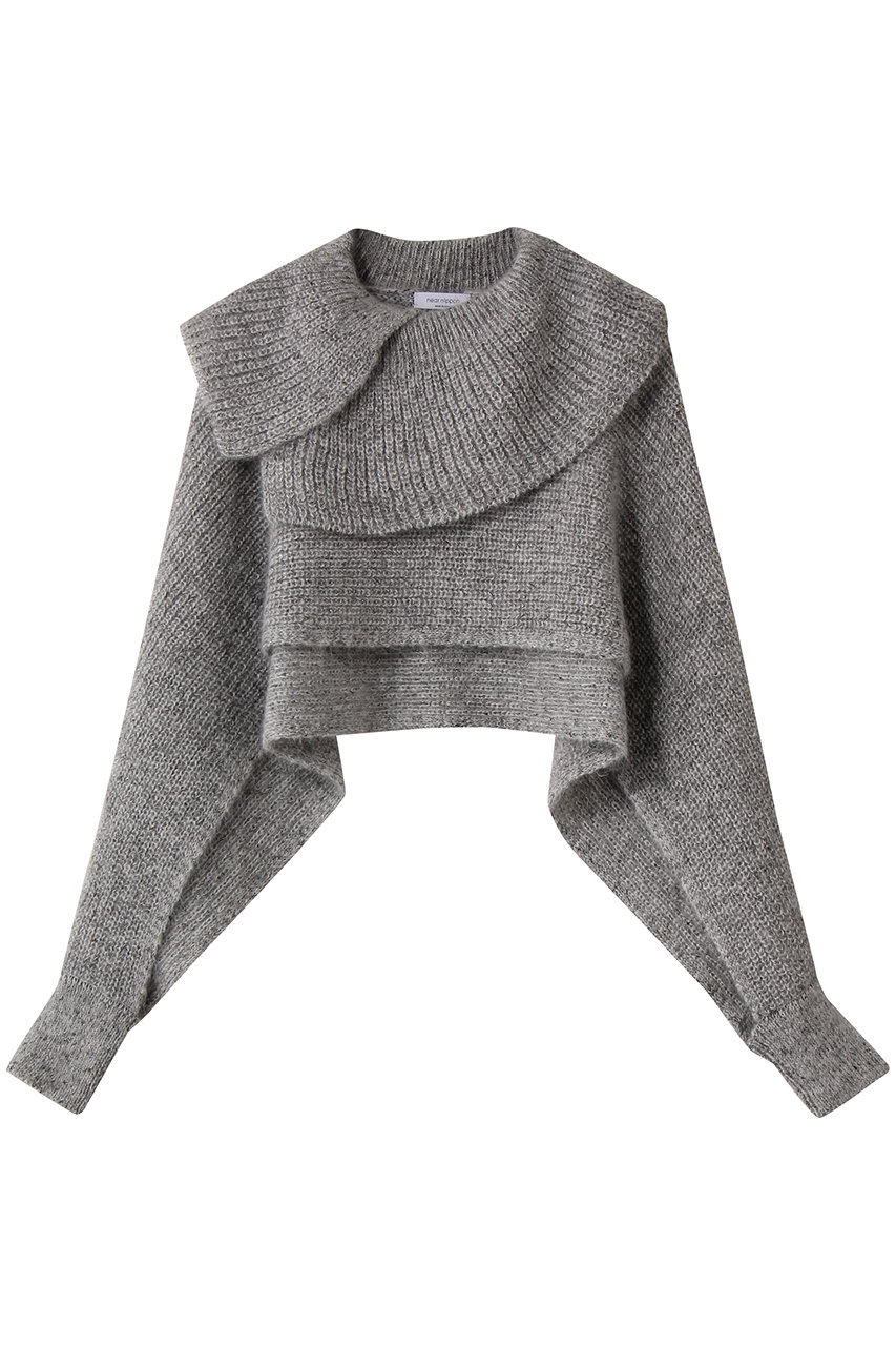 near.nippon(ニアー ニッポン)｜ラメミックス キッドモヘア スリーブ