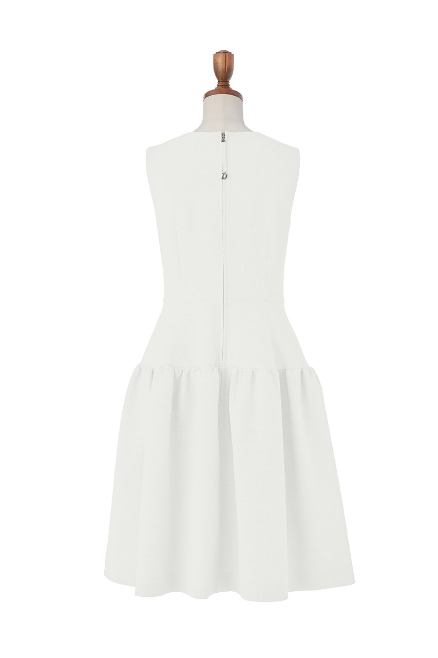 DAISY LIN(デイジーリン)｜Dress “Lady Tweed”/ホワイト の通販