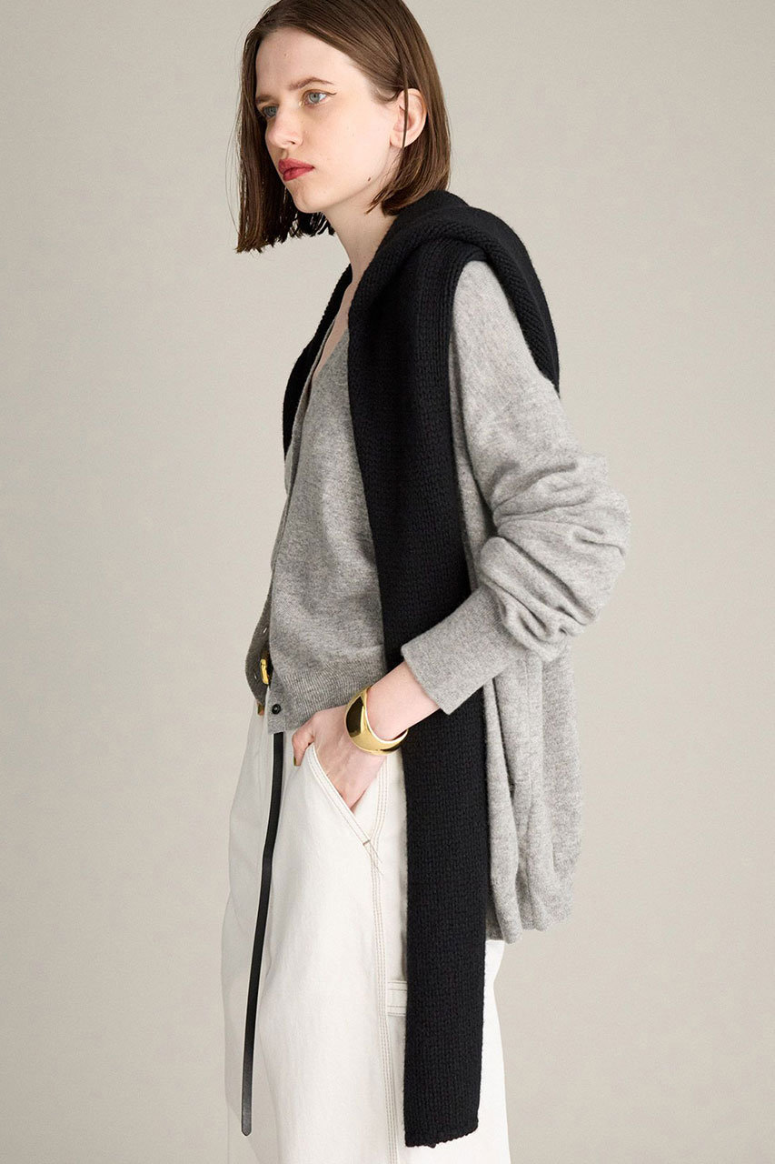 BRILL(ブリル)｜カシミミストール/ブラック の通販｜ELLESHOP・(エル