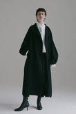 HER.(ハー)｜ウールリバードルマンコート/ブラック の通販｜ELLESHOP