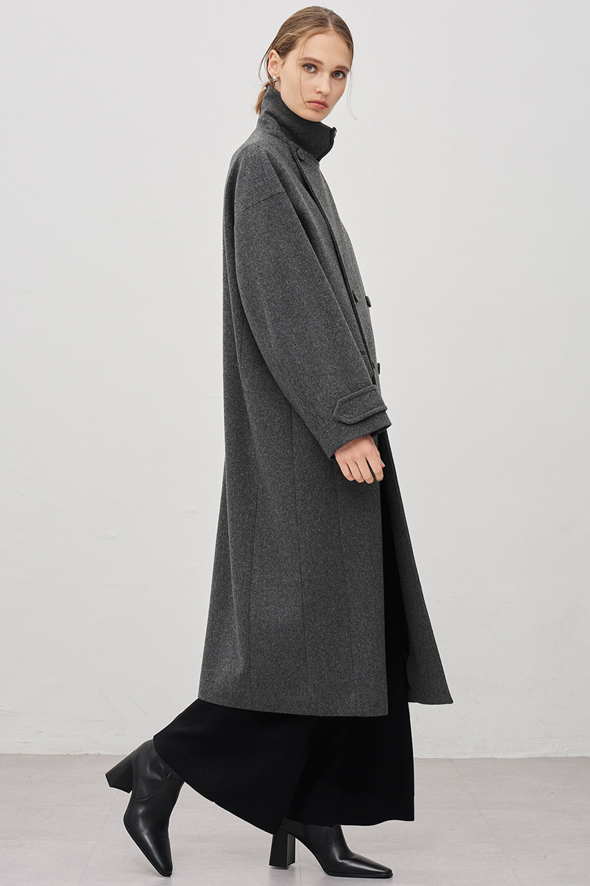 uncrave(アンクレイヴ)｜ライトメルトン ロングチェスターコート