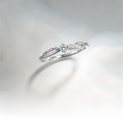 K10ホワイトゴールド リング | 111446143205 | 【公式】4℃ジュエリー