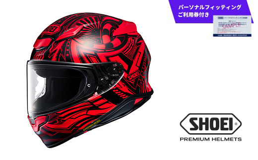 SHOEI ヘルメット「Z-8 BEAUT TC-1 (RED/WHITE)」 パーソナル