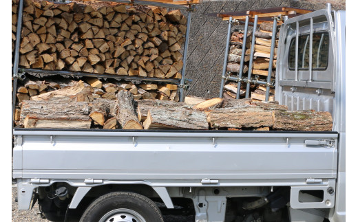 南相木村の薪『広葉樹ミックス（クリ、アカシア、ケヤキ等）』（1立米