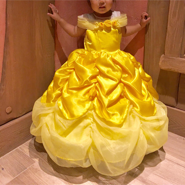 ビビディバビディブティック 美女と野獣ベルドレス・シューズセット