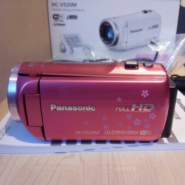 Panasonic デジタルビデオカメラ HC-V520M 桜柄 概要 デジタル