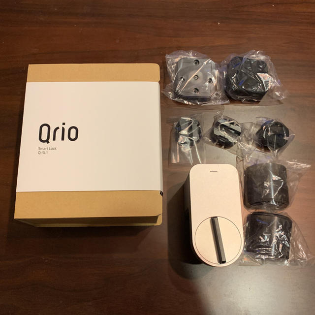 Qrio キュリオ スマートロック・Hub セット Qrio Lock Hub ブラウン
