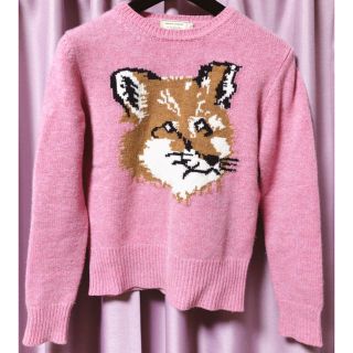 MAISON KITSUNE'（ニット/セーター ・ ピンク/桃色系）のフリマ