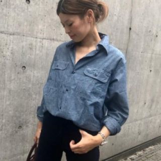 MADISONBLUE - 美品 MADISON BLUE シャンブレー シャツ の通販 by 対応