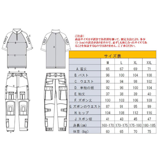 サバゲー用 迷彩服3点セットの通販 by miki's shop｜ラクマ