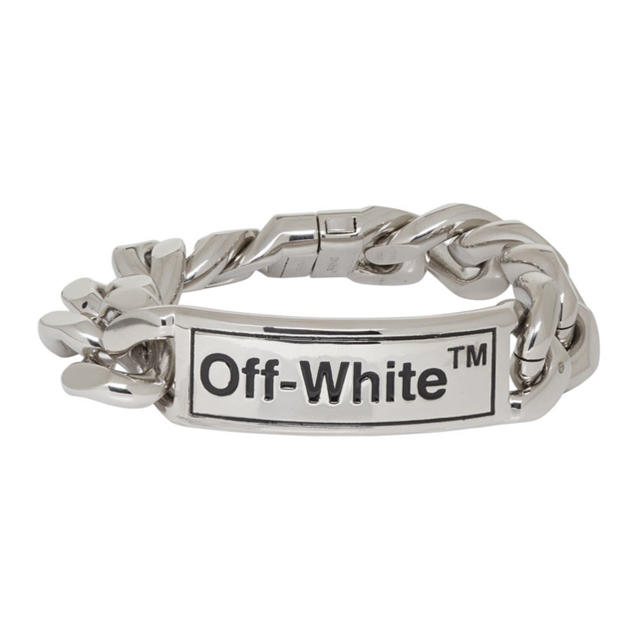 Off-White - off-white シルバーブレスレットの通販 by krchn's shop