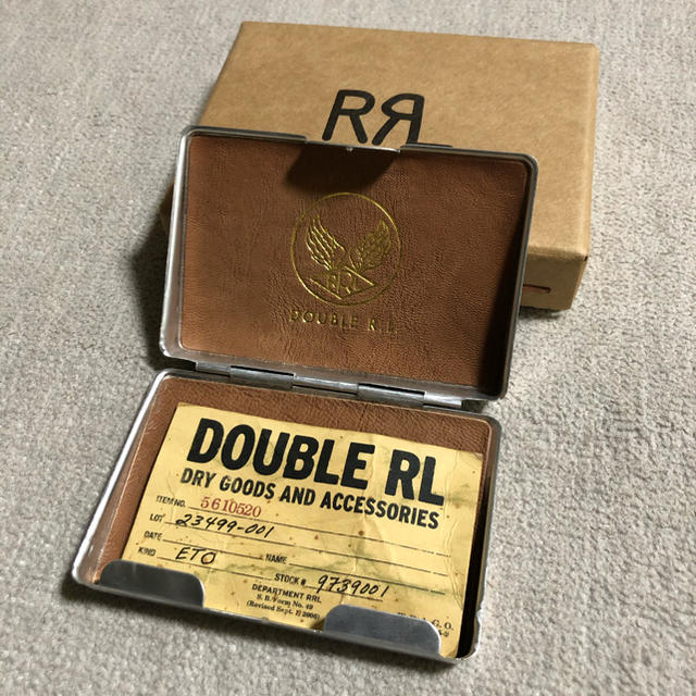 DOUBLE RL名刺ケース RRL - RRL ダブルアールエル 名刺入れ カード