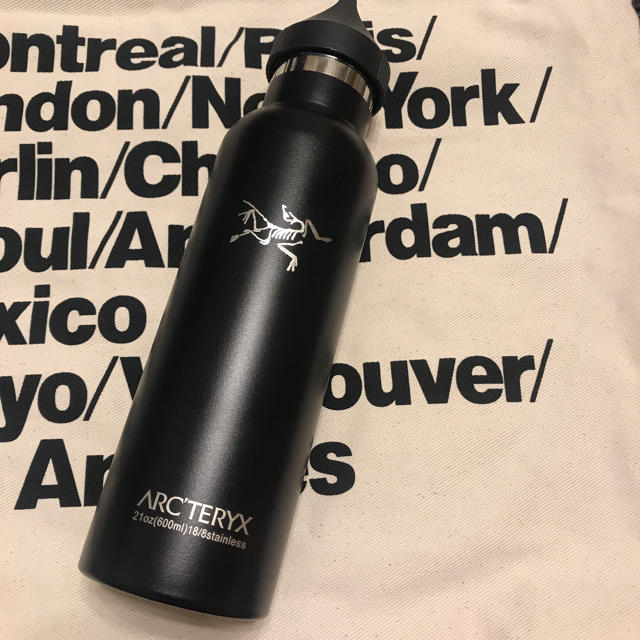 ARC'TERYX - アークテリクス ステンレスボトル 600ml ブラックの通販