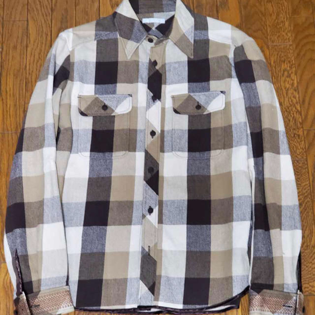 NUMBER (N)INE - 02aw ナンバーナイン ブロック チェックネルシャツ