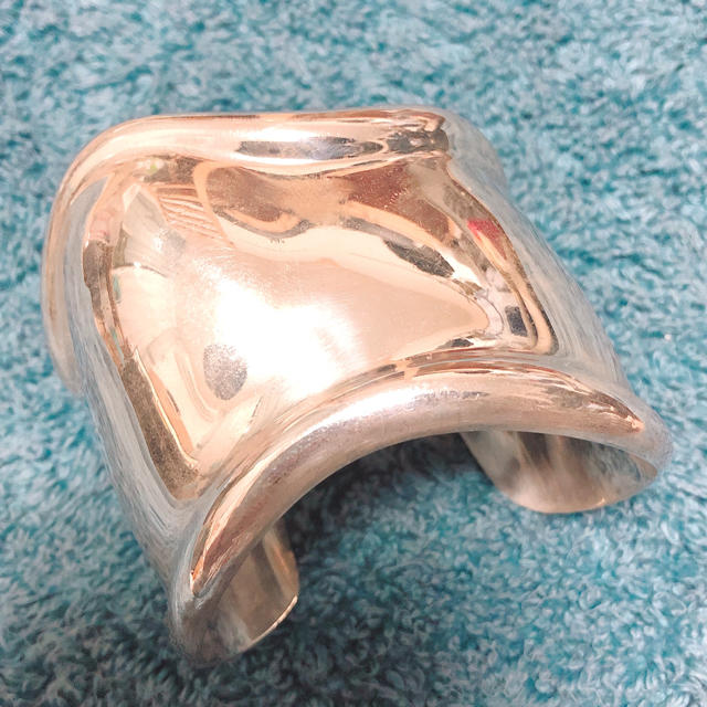 Tiffany & Co. - TIFFANY ボーンカフ ラージモデル バングル ロン