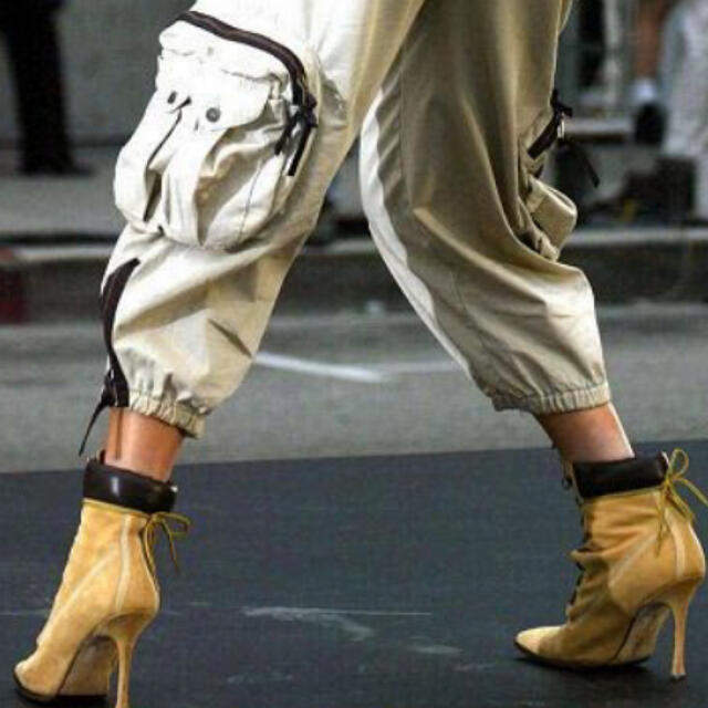 Timberland - ティンバーランドヒールブーツの様な編み上げレース