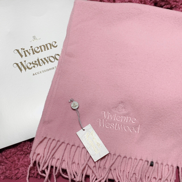 Vivienne Westwood - 新品 vivienne westwood ウールマフラー ピンク