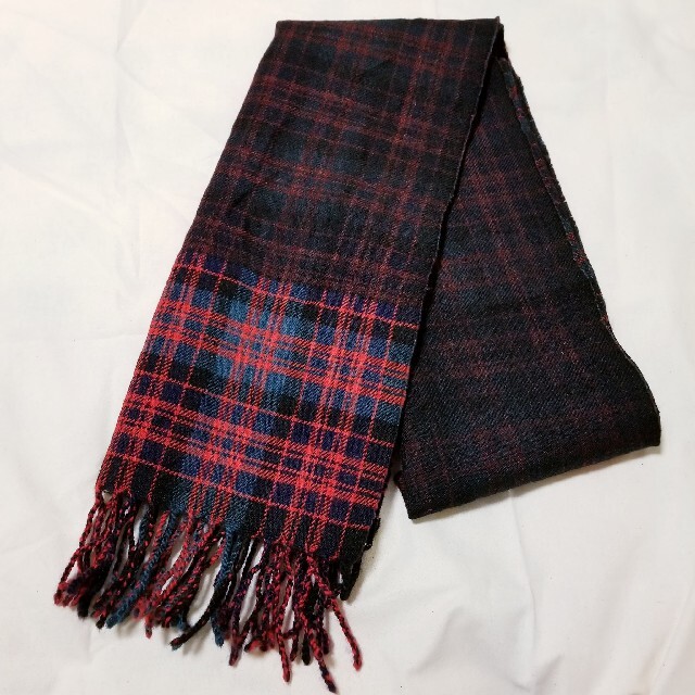 COMME des GARCONS - コム デ ギャルソン オム チェック柄 マフラー