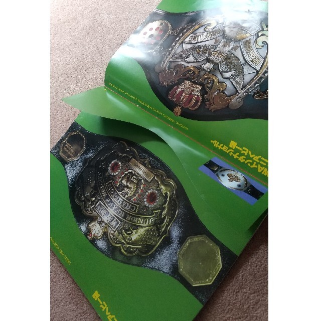 プロレス本 チャンピオンベルト 栄光の輝き 当時ものの通販 by 冬眠