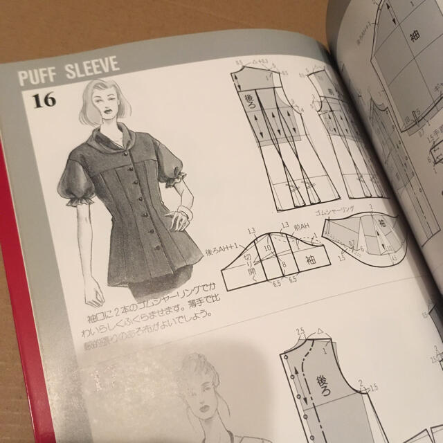 袖のデザイン168 と 衿のデザイン188 2冊 いろいろな服種に