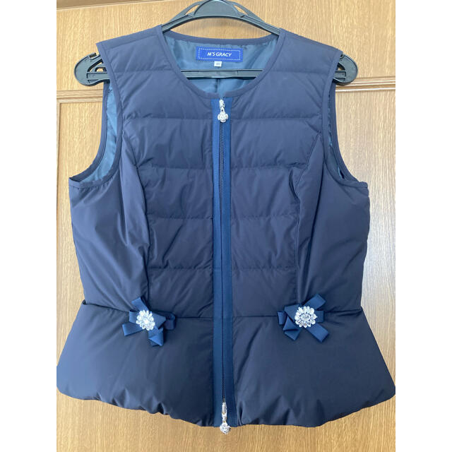 M'S GRACY - エムズグレイシー ダウンベストの通販 by s shop｜エムズ