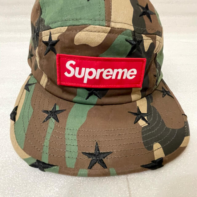Supreme - supreme 14ss キャンプキャップ カモ スター 迷彩 星の通販